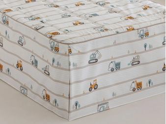 Colcha de Verano Infantil Truck Detalle Faldón y Diseño