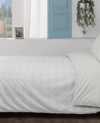 Funda Nórdica Franela Luna 484 Manterol Color C05 Gris Ambiente