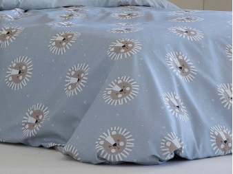 Detalle de Estampado Funda Nórdica Leo Azul