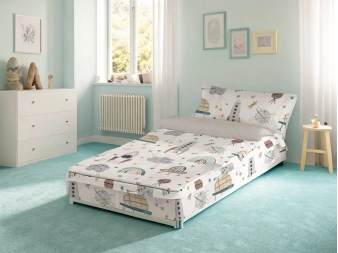 Saco Nórdico Rocket infantil – detalle de cabecero y almohada