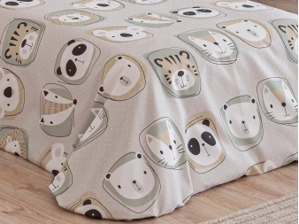 Primer plano estampado animalitos Funda Nórdica Zoo
