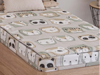 Saco Nórdico Zoo con fuelle y cremallera para cama 90