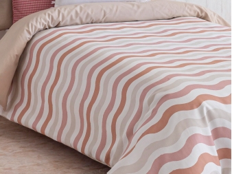Detalle estampado ondas Dunas color nude Confecciones Paula