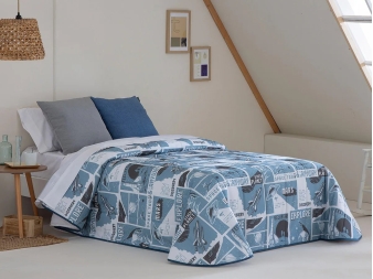 Colcha de Invierno Planet Confecciones Paula en dormitorio juvenil