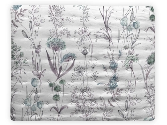 Estampado completo Colcha Hortensia Casa Campo (detalle)