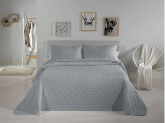 Colcha Boutí Dots Pierre Cardin Gris C05 vista frontal