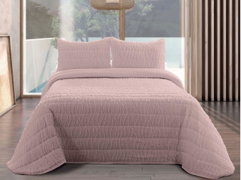 Colcha Boutí Luna Pierre Cardin Rosa C03 vista frontal