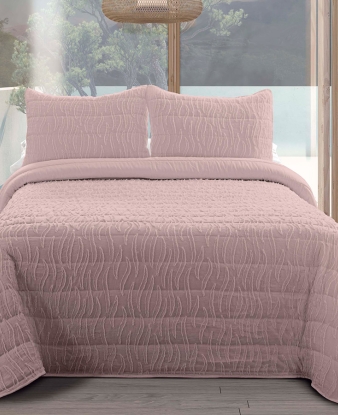 Colcha Boutí Luna Pierre Cardin Rosa C03 vista frontal