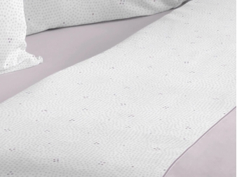 Detalle estampado de topitos Sábanas Ively C09