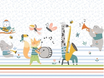 Estampado Sabanas Infantiles Animales Musicos Manterol