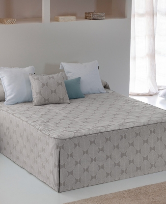 Colcha Edredón Zubia Beige Confecciones Paula