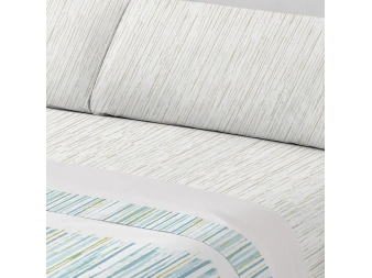 detalle sabanas rayas cotton deco algodon manterol