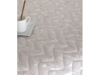 detalle pie de cama colcha salta gris sandeco