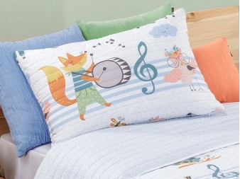 colcha bouti infantil spot junior multicolor funda cojin reversible manterol