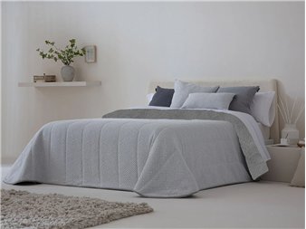 edredon sherpa sada azul termico jacquard confecciones paula