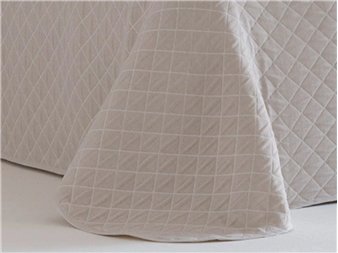 colcha medellin cara beige cobertor ligero sandeco