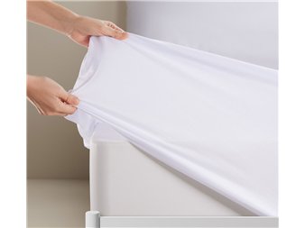 sabana bajera protectora total fit tencel extraelastica tex blanca
