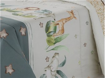 edredon simba beige cama infantil cañete