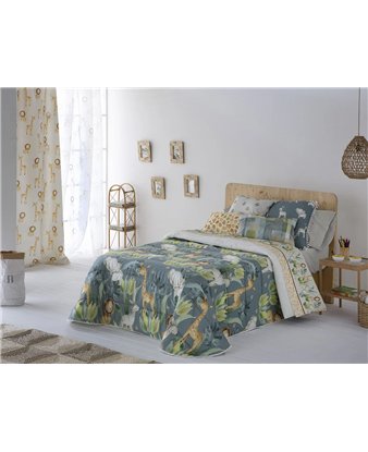 edredon simba verde infantil invierno cañete