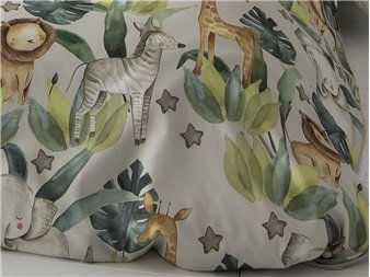 detalle estampado simba funda nordica cañete