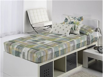 edredon ajustable tratto infantil cuadros cañete