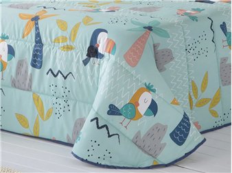 confortino aloha turquesa infantil cañete