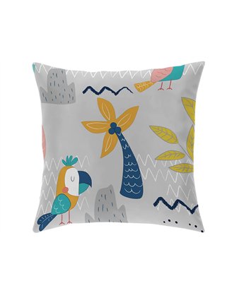 funda cojin aloha gris 50x50 infantil cañete