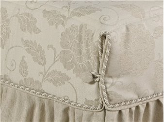 detalle jacquard floral edredon enco canete