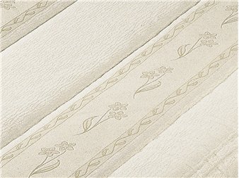 detalle jacquard floral edredon palmira canete