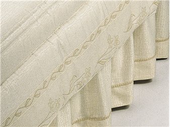 detalle faldon elegante edredon palmira canete
