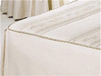 detalle faldon liso colcha edredon palmira canete