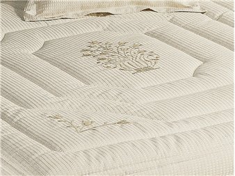 detalle jacquard textura gofre edredon mariola canete