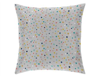 funda cojin moku gris lunares canete