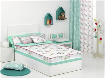 saco nordico unicorn infantil canete