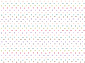 estampado draw puntos multicolor canete
