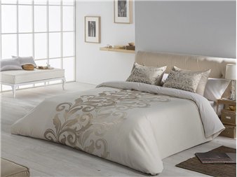 funda nordica donatella oro jacquard jvr