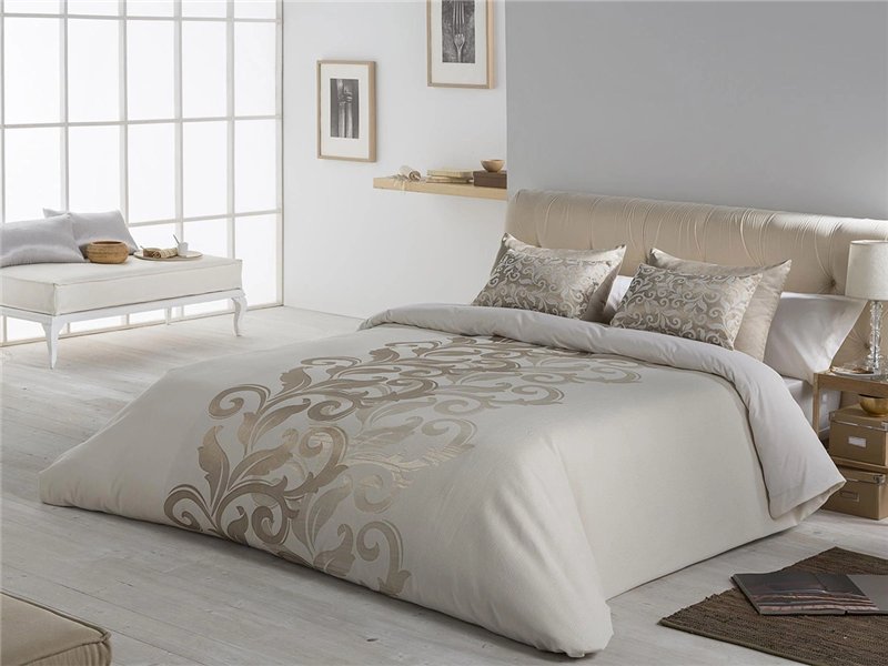 funda nordica donatella oro jacquard jvr
