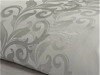 detalle jacquard satinado donatella plata jvr