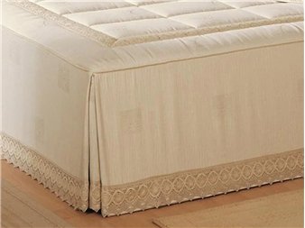 colcha con faldon para invierno zinia de tejidos jvr