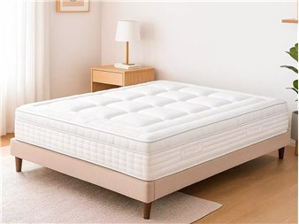 colchon premium dual muelles visco 27 cm en dormitorio