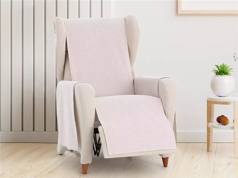 funda sillon relax aqua morado tejido eysa