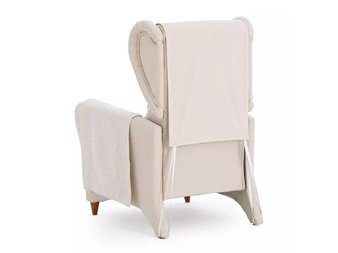 funda practica aqua gris para sillon relax eysa