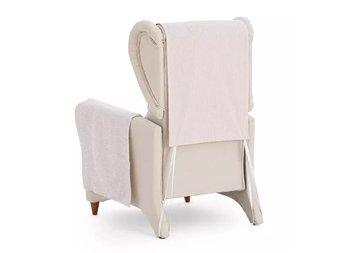 funda practica aqua morado para sillon relax eysa