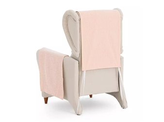 funda practica aqua nude para sillon relax eysa