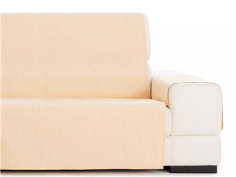 detalle brazo funda practica sofa L aqua amarilla