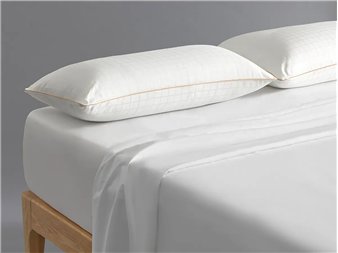 almohada atlas velfont blanca dura doble funda
