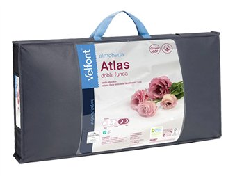 almohada atlas velfont en bolsa original