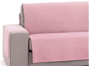 detalle brazo funda sofa practica calma rosa eysa