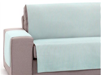 detalle brazo funda sofa practica calma turquesa eysa