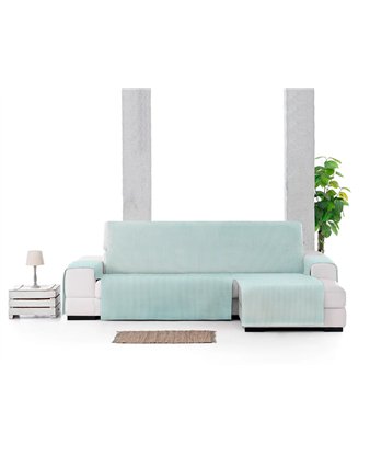 funda chaise longue calma turquesa rayas jacquard eysa